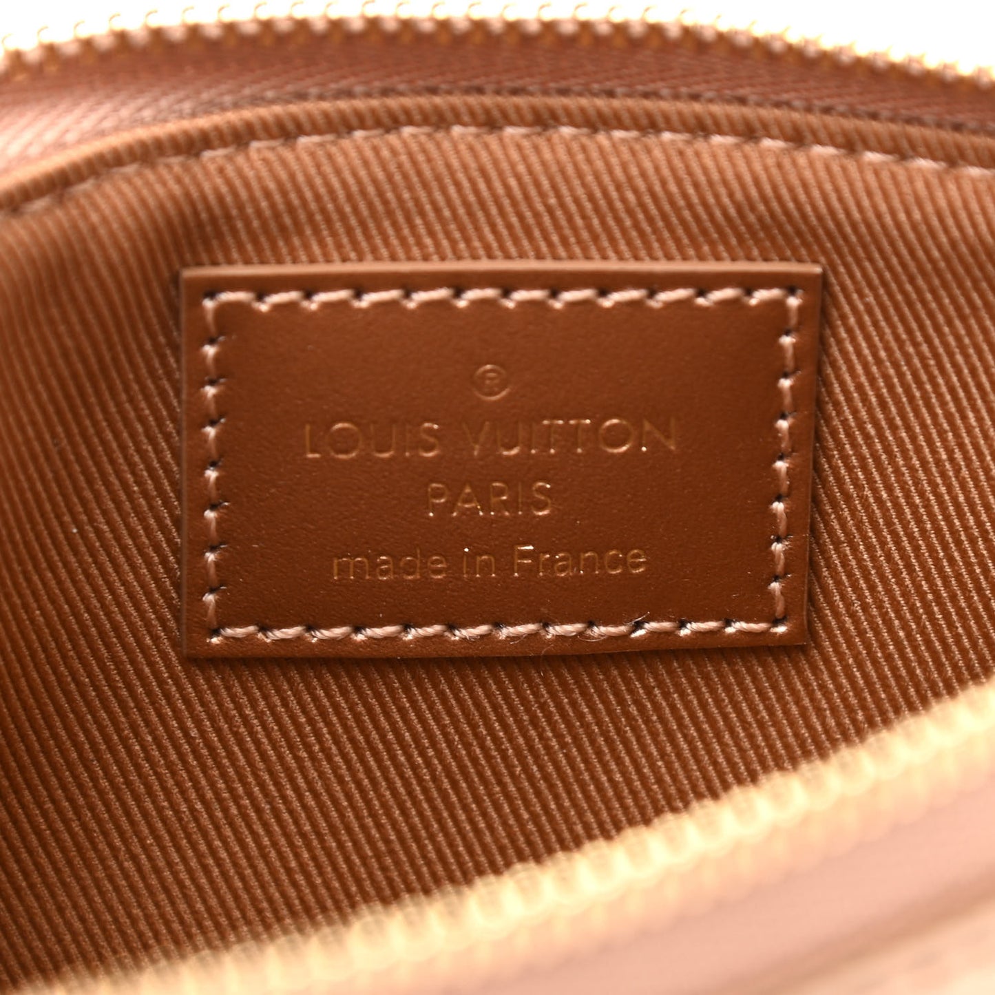 Metallic Vernis Mini Pochette Accessories Rose Gold