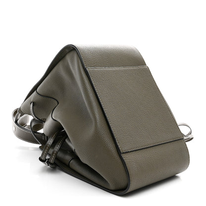 Loewe Soft Grained Calfskin Compact Hammock Shoulder Bag Khaki Green 4 of 10