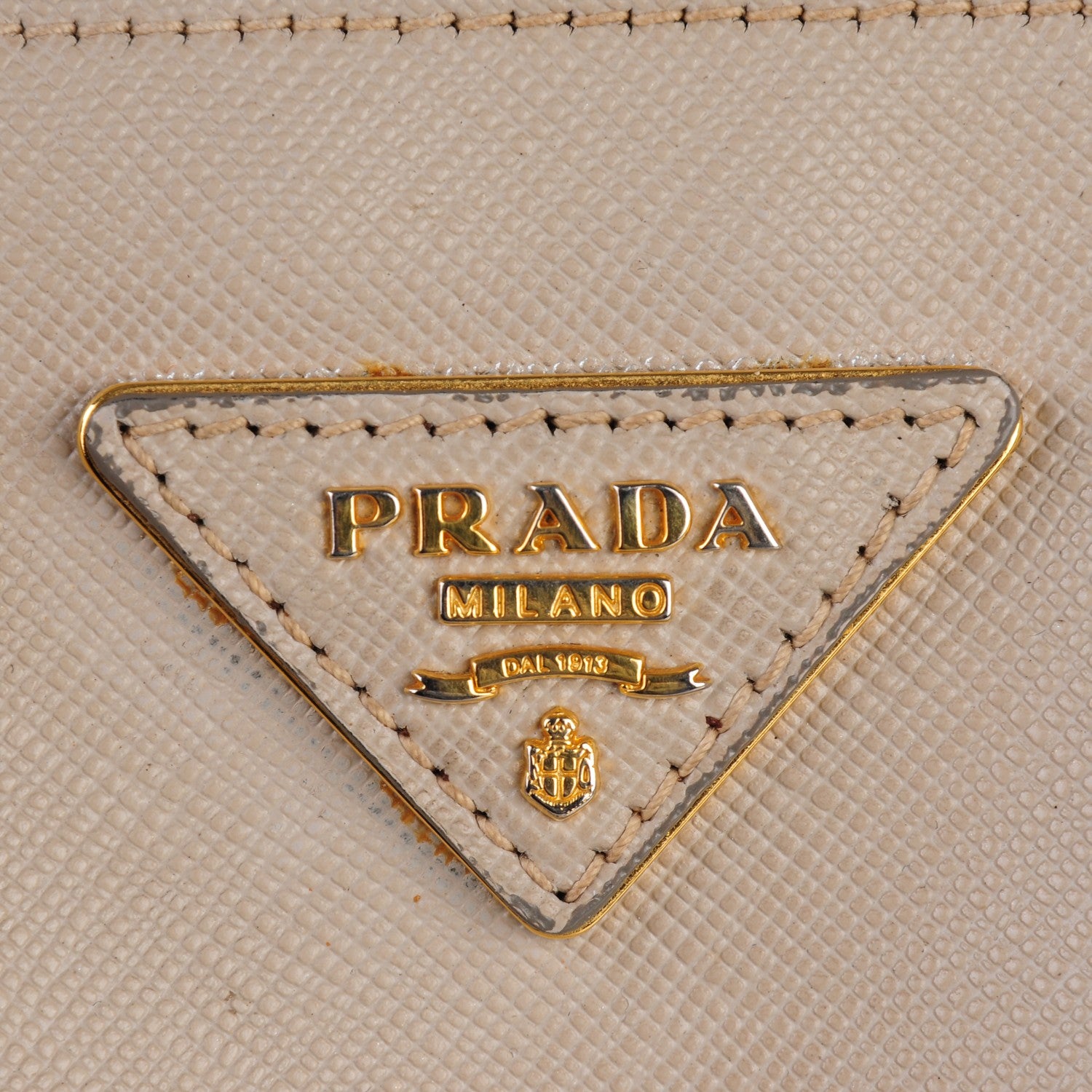 Prada Saffiano Lux Large Tote Pomice 10 of 12