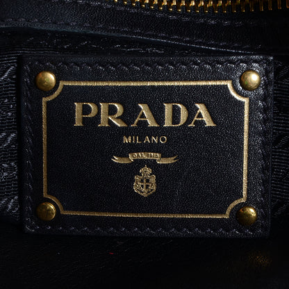 Prada Soft Calf Shopping Tote Nero Black 7 of 9