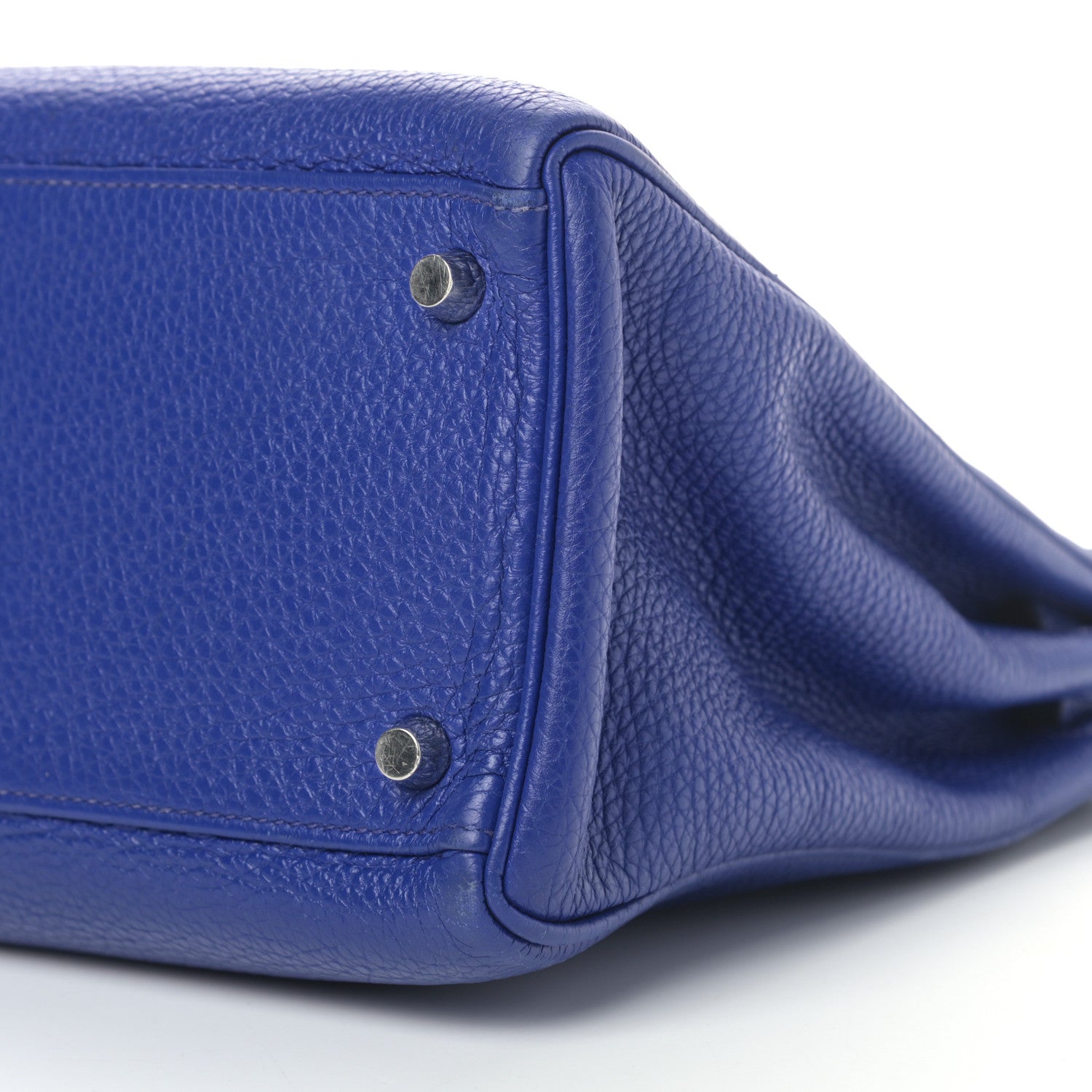 Hermes Togo Kelly Retourne 32 Bleu Electrique 10 of 15