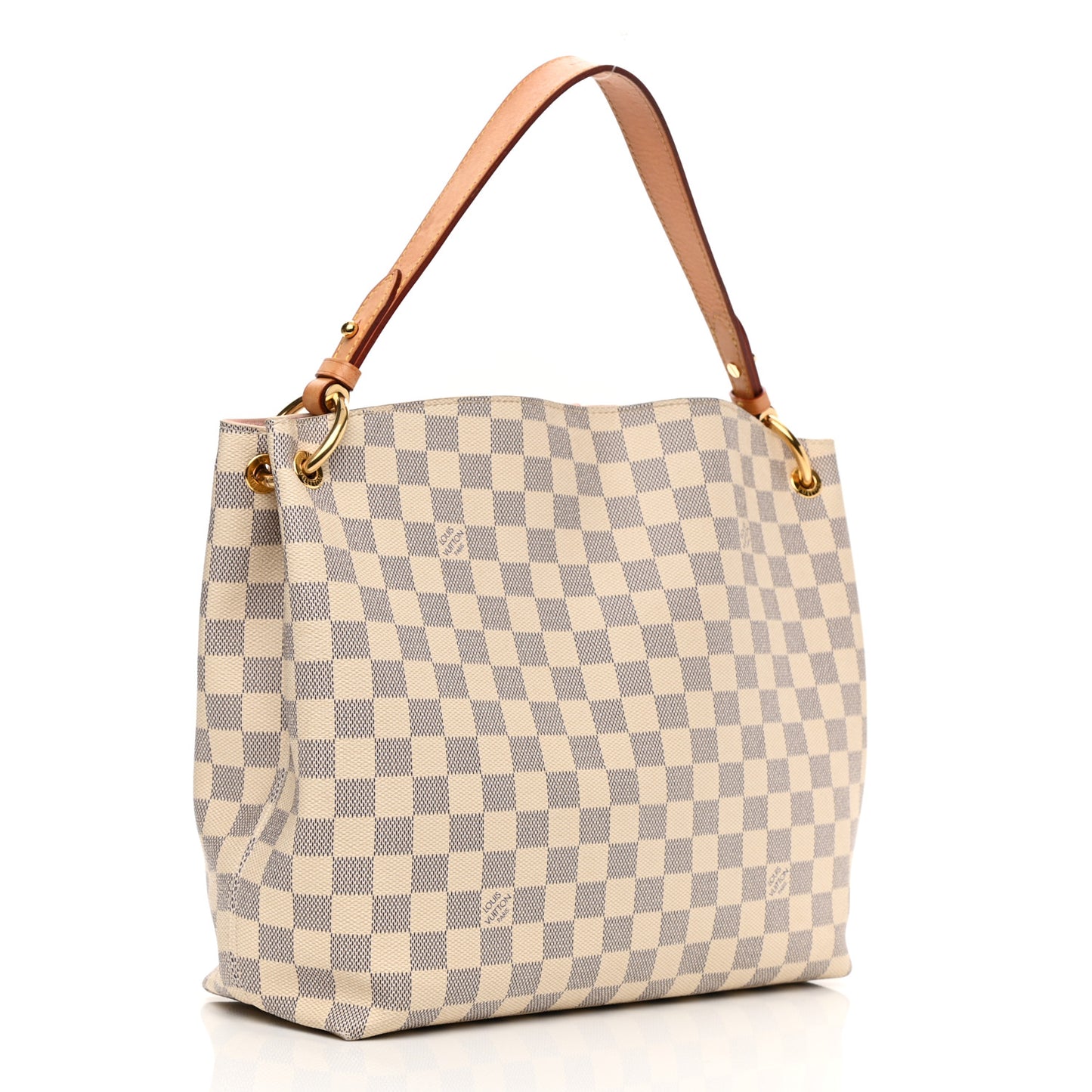 Damier Azur Graceful PM Rose Ballerine