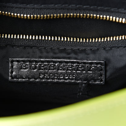 Burberry Patent Small Leigh Crossbody Bag Lemon Green 5 of 12