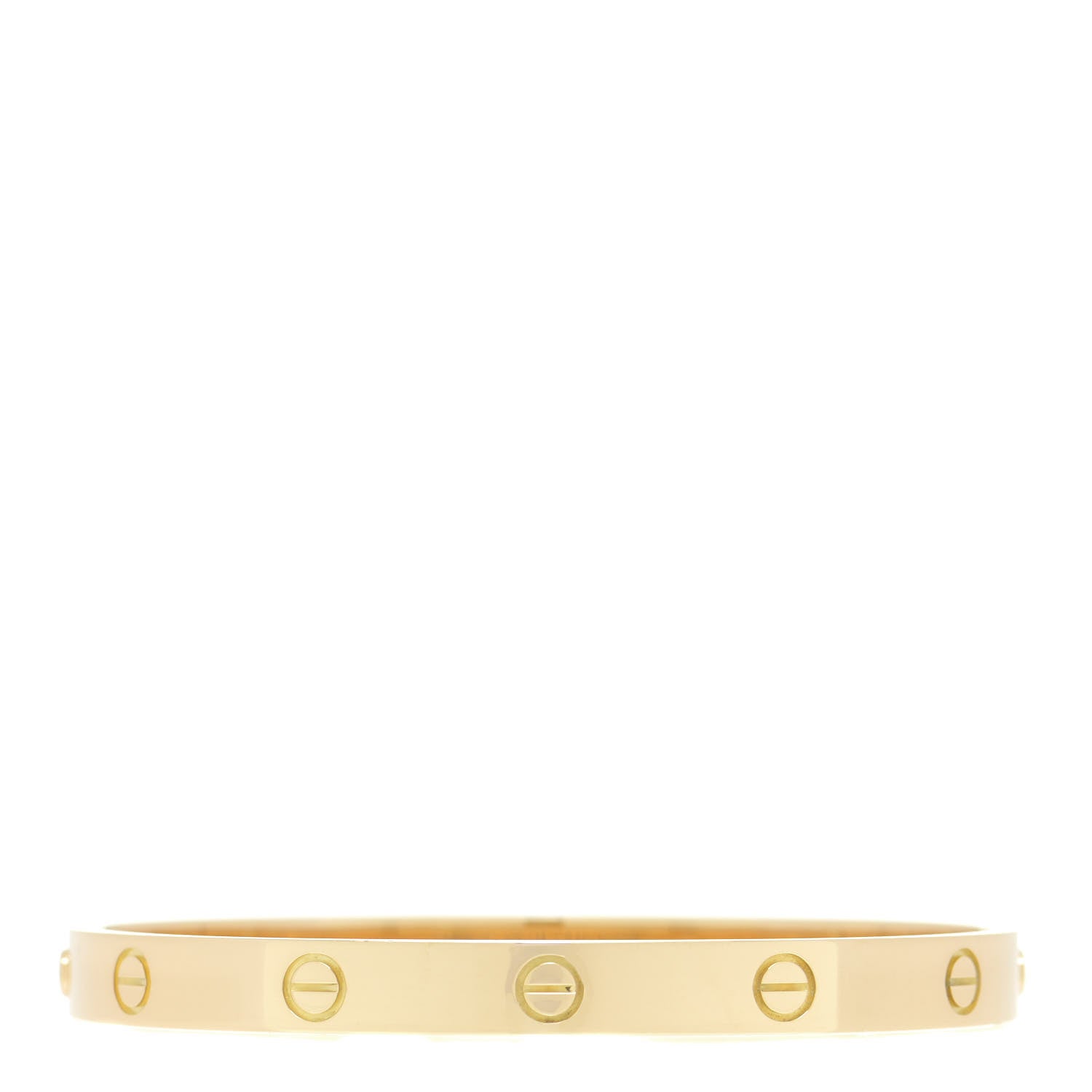 Cartier 18K Yellow Gold LOVE Bracelet 18 3 of 5