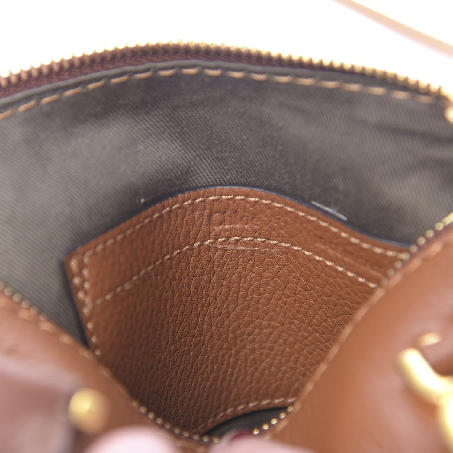 Chloe Calfskin Mini Marcie Satchel Tan 6 of 10