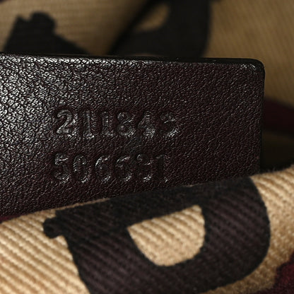 Gucci Guccissima Medium Hysteria Tote Brown 7 of 13