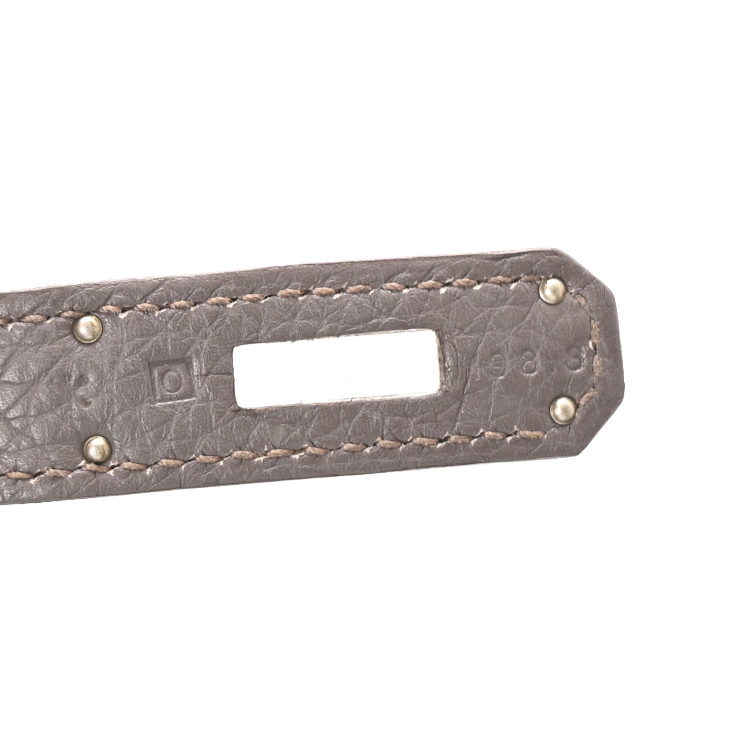 Hermes Togo Kelly Retourne 32 Etain 7 of 10