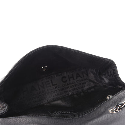 Chanel Deerskin Quilted East West Flap Black 5 of 10