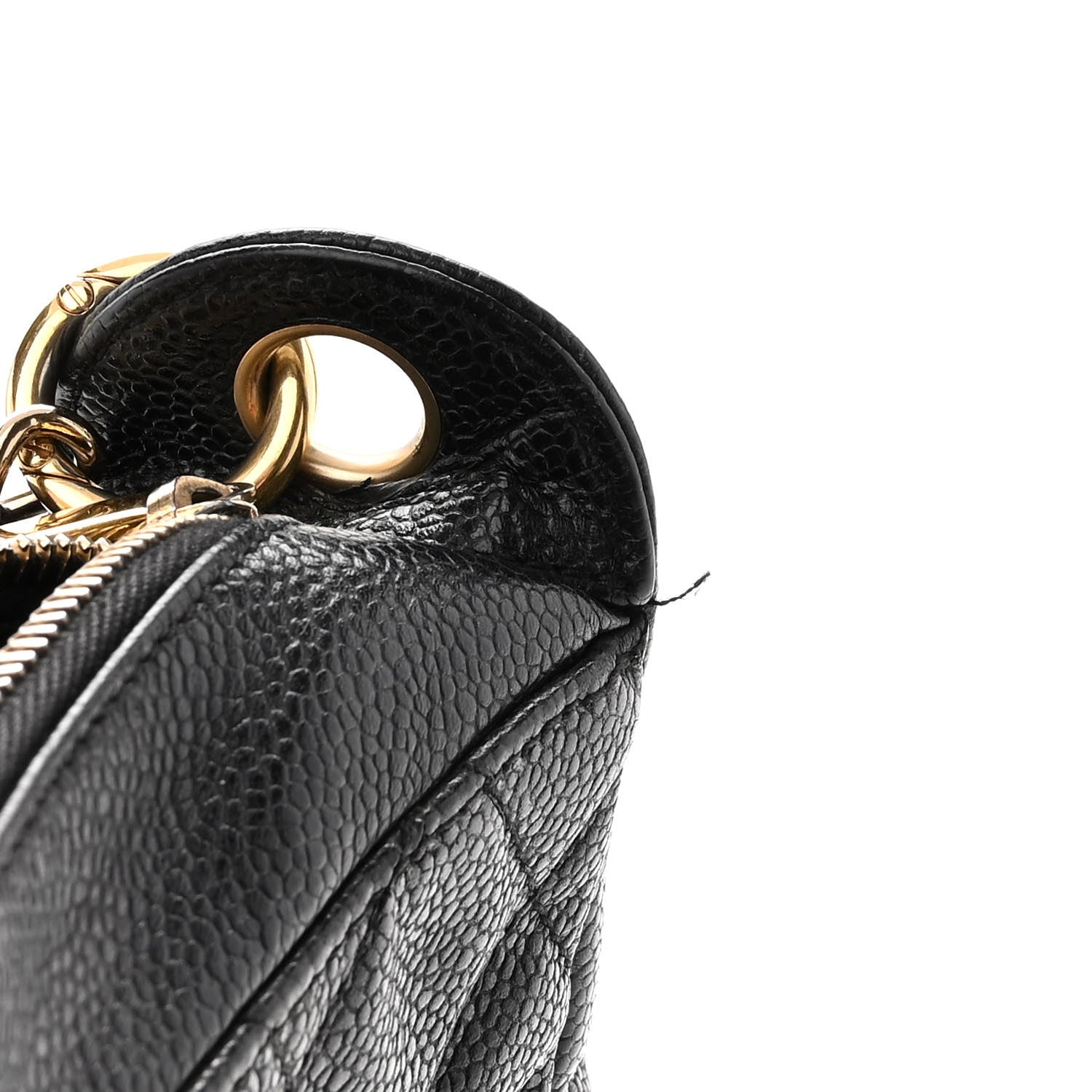 Chanel Caviar Quilted Timeless CC Shoulder Bag Black 11 of 15