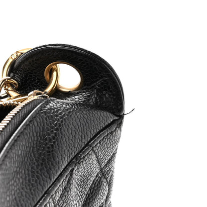 Chanel Caviar Quilted Timeless CC Shoulder Bag Black 11 of 15