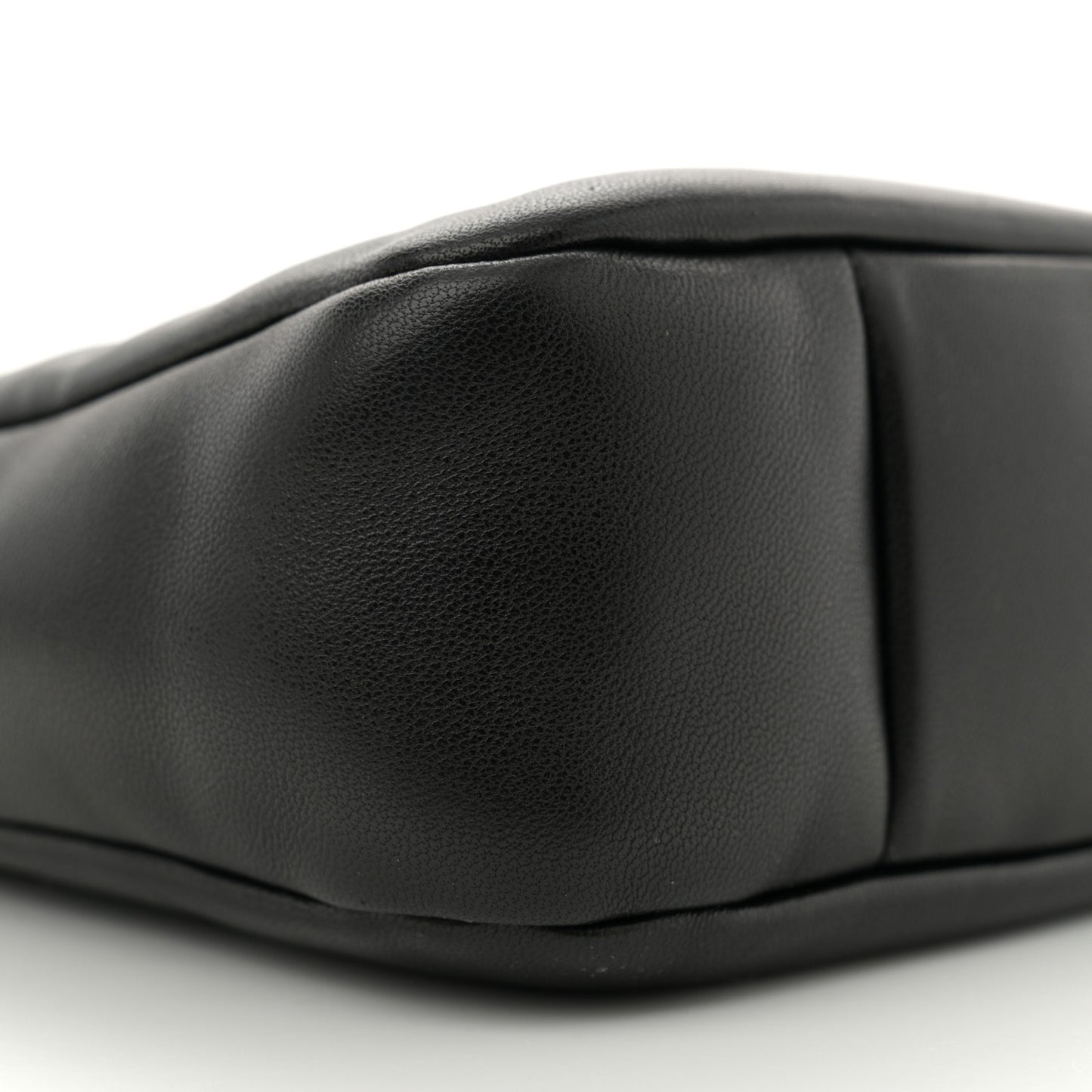 Padded Lambskin Le 5 A 7 Hobo Black