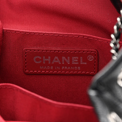 Chanel Calfskin Quilted Small Gabrielle Bucket Black 6 of 14