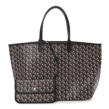 Goyard Goyardine Saint Louis Claire Voie PM Black Pink 1 of 9
