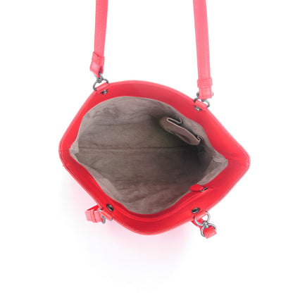 Bottega Veneta Nappa Intrecciato Flat Shoulder Bag Flame 5 of 8