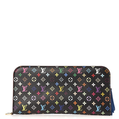 Louis Vuitton Monogram Multicolor Insolite Wallet Black Bleuet 1 of 9