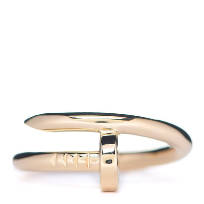 Cartier 18K Yellow Gold Juste Un Clou Ring 56 7.5 1 of 4