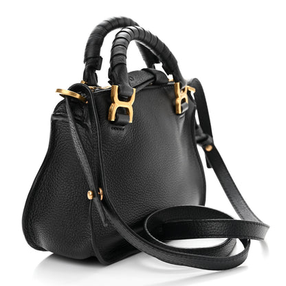 Chloe Calfskin Mini Marcie Satchel Black 2 of 13