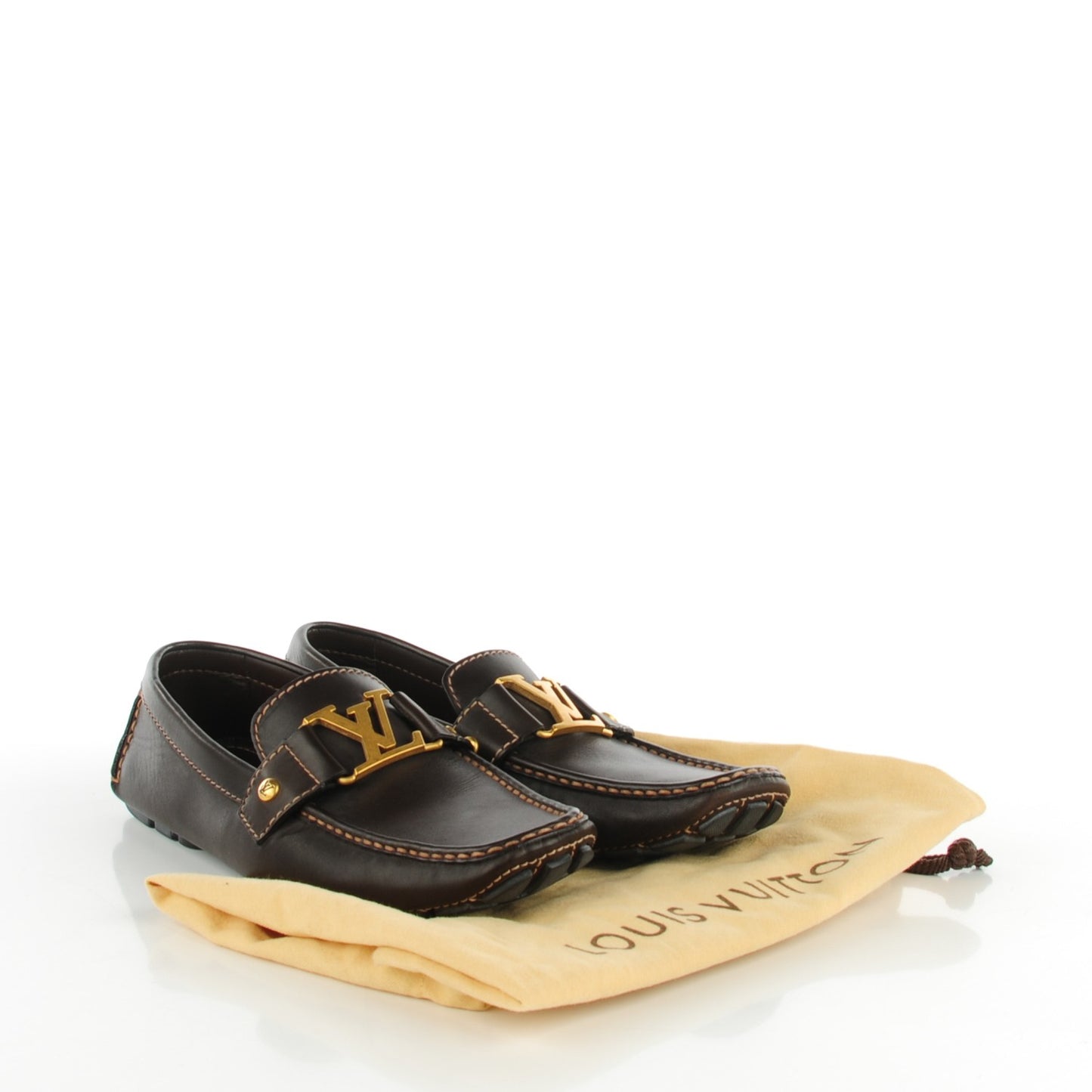 Leather Monte Carlo Loafers 6 Cacao Brown