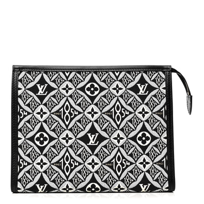 Louis Vuitton Jacquard Since 1854 Toiletry Pouch 26 Gray 1 of 4