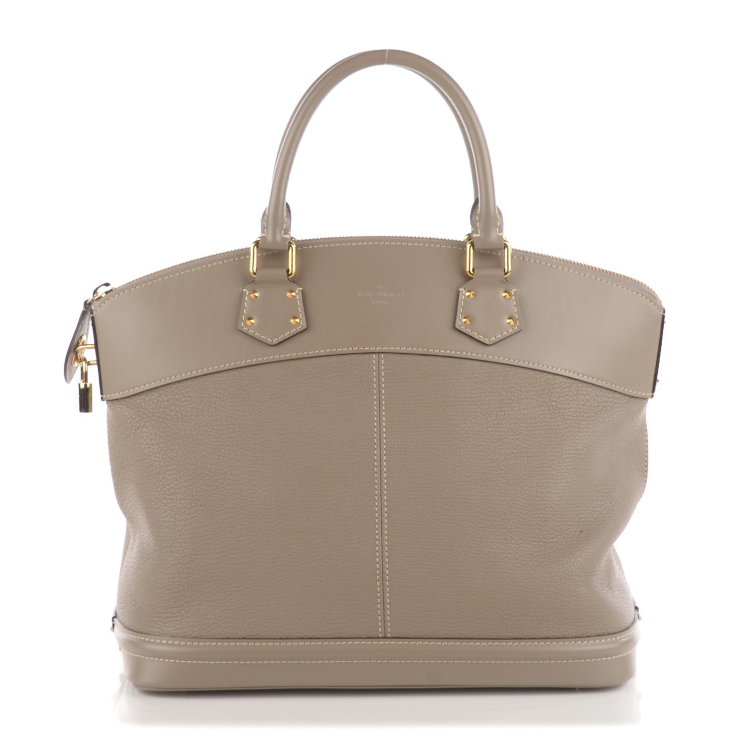 Louis Vuitton Suhali Lockit MM Greige 1 of 7