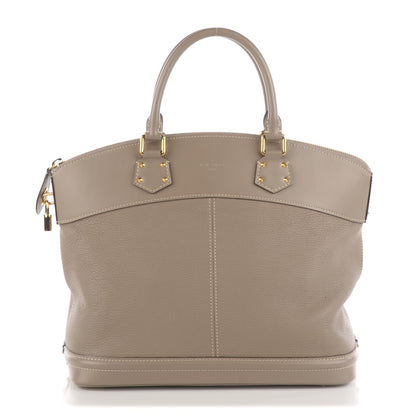 Louis Vuitton Suhali Lockit MM Greige 1 of 7
