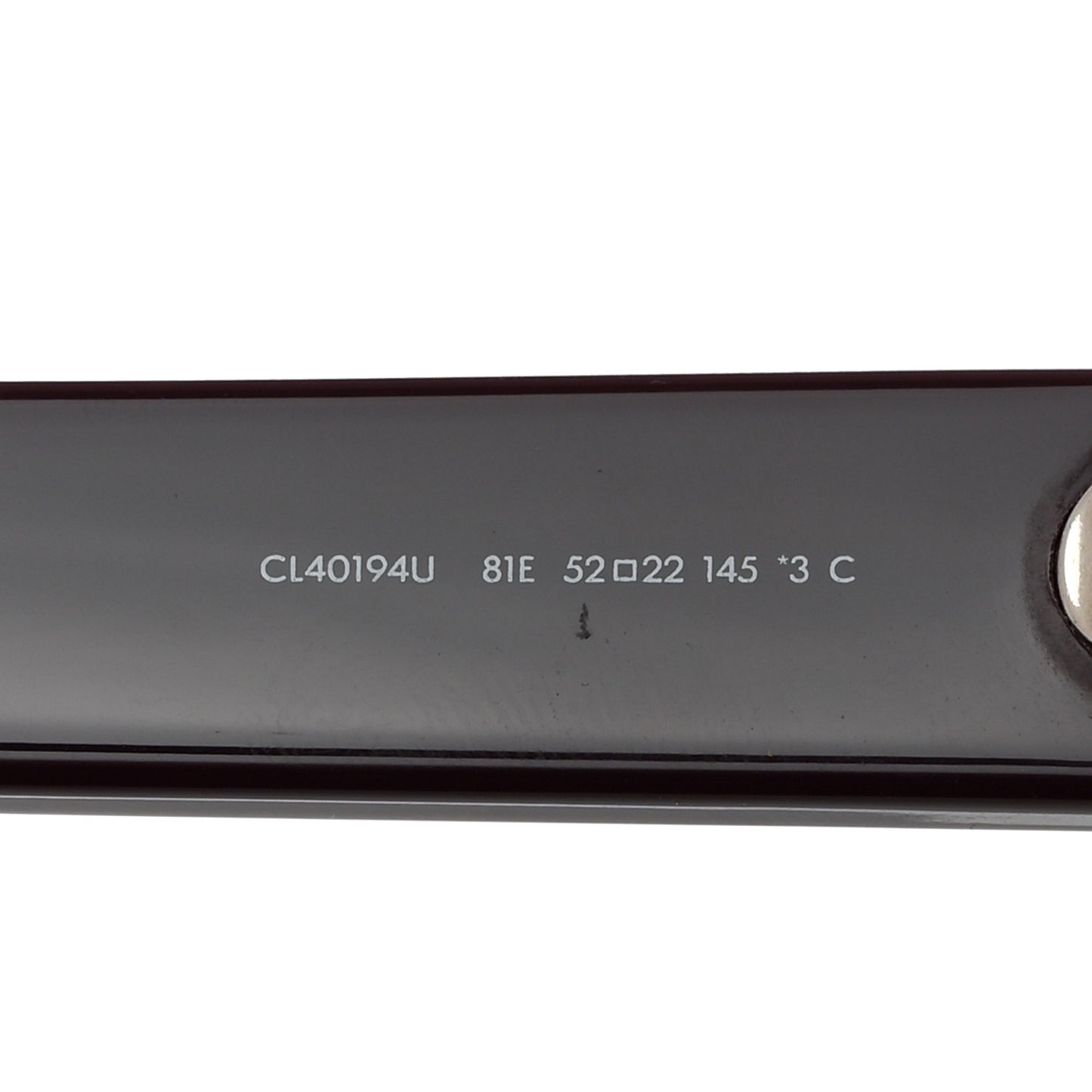 Acetate Triomphe 01 Sunglasses CL 40194U Burgundy