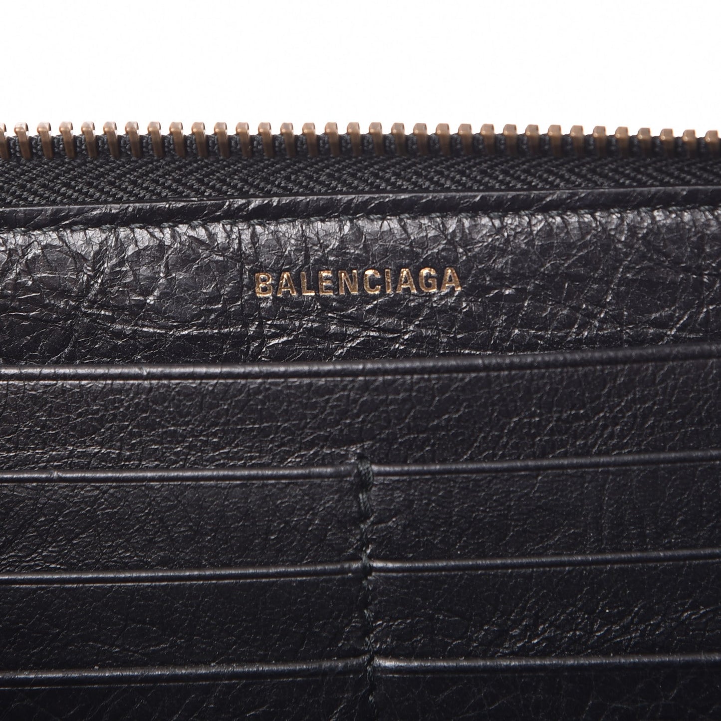 Agneau Arena Graffiti All Over Classic Hardware Continental Zip Around Wallet Black White