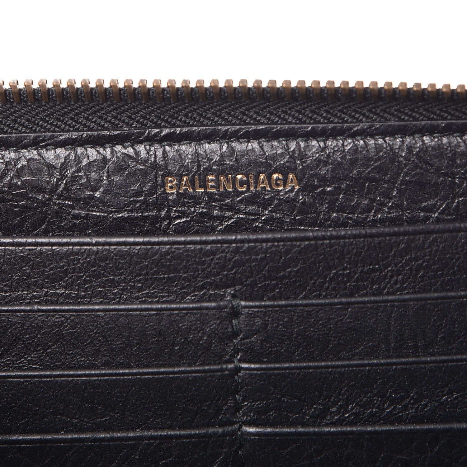 Balenciaga Agneau Arena Graffiti All Over Classic Hardware Continental Zip Around Wallet Black White 6 of 9