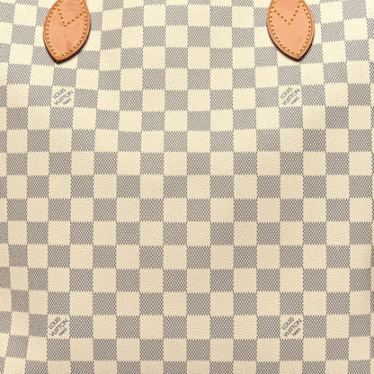 Louis Vuitton Damier Azur Neo Neverfull GM Rose Ballerine 8 of 14