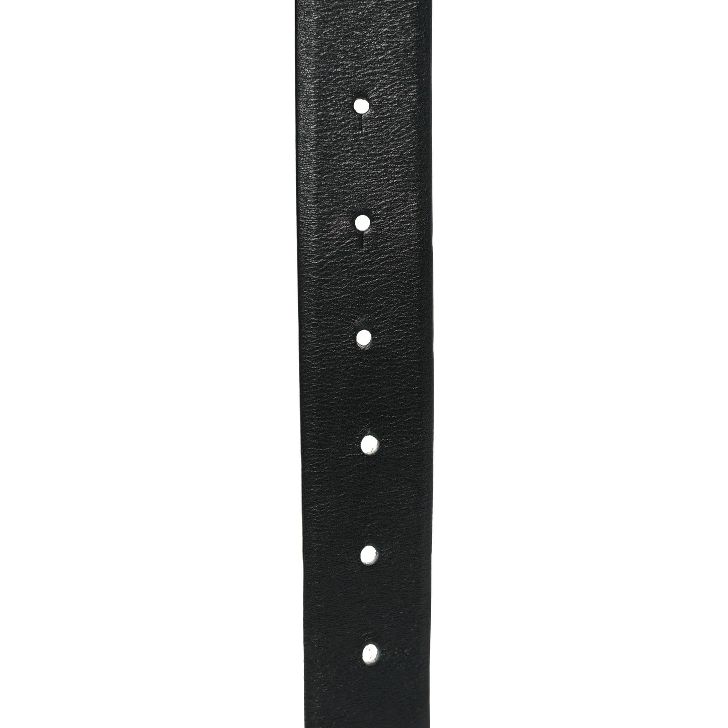 Calfskin Pearl Crystal CC Belt 85 34 Black