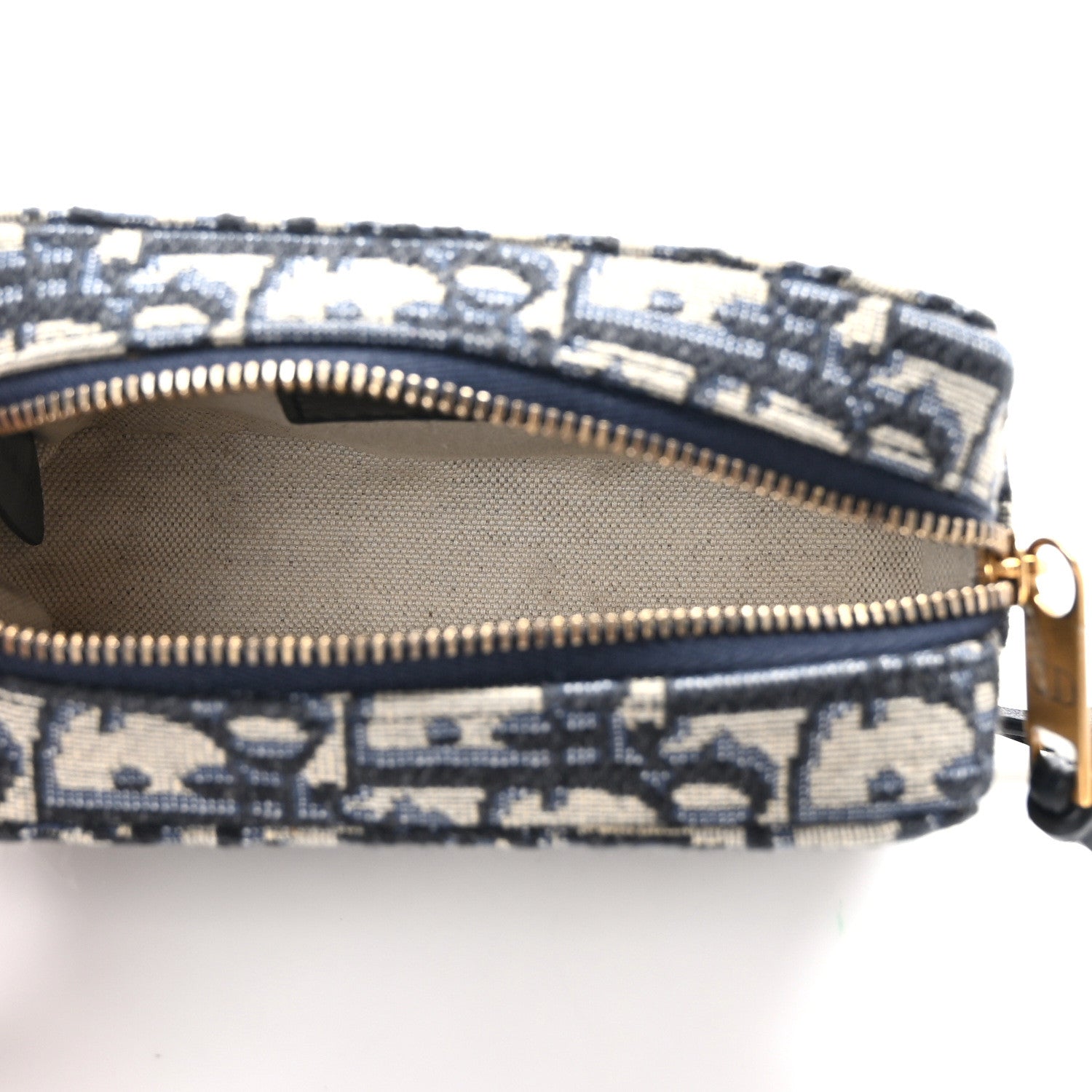 Christian Dior Oblique Belt Pouch Blue 5 of 14