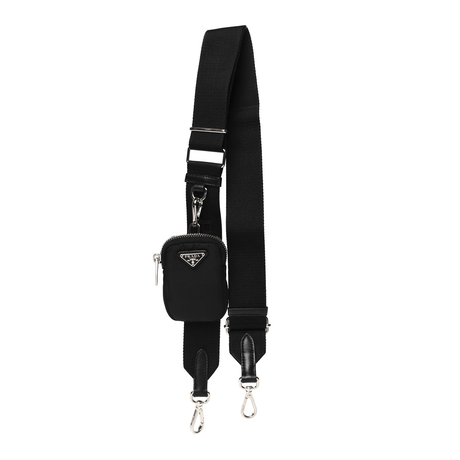 Prada Nylon Re-Edition 2005 Shoulder Strap With Pouch Black 1 of 4
