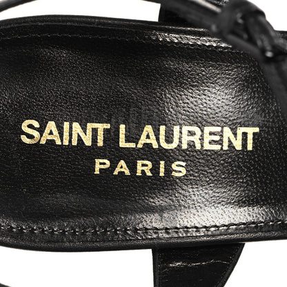Saint Laurent Vendome Bianca 85 Platform Sandals 39.5 Black 9 of 10