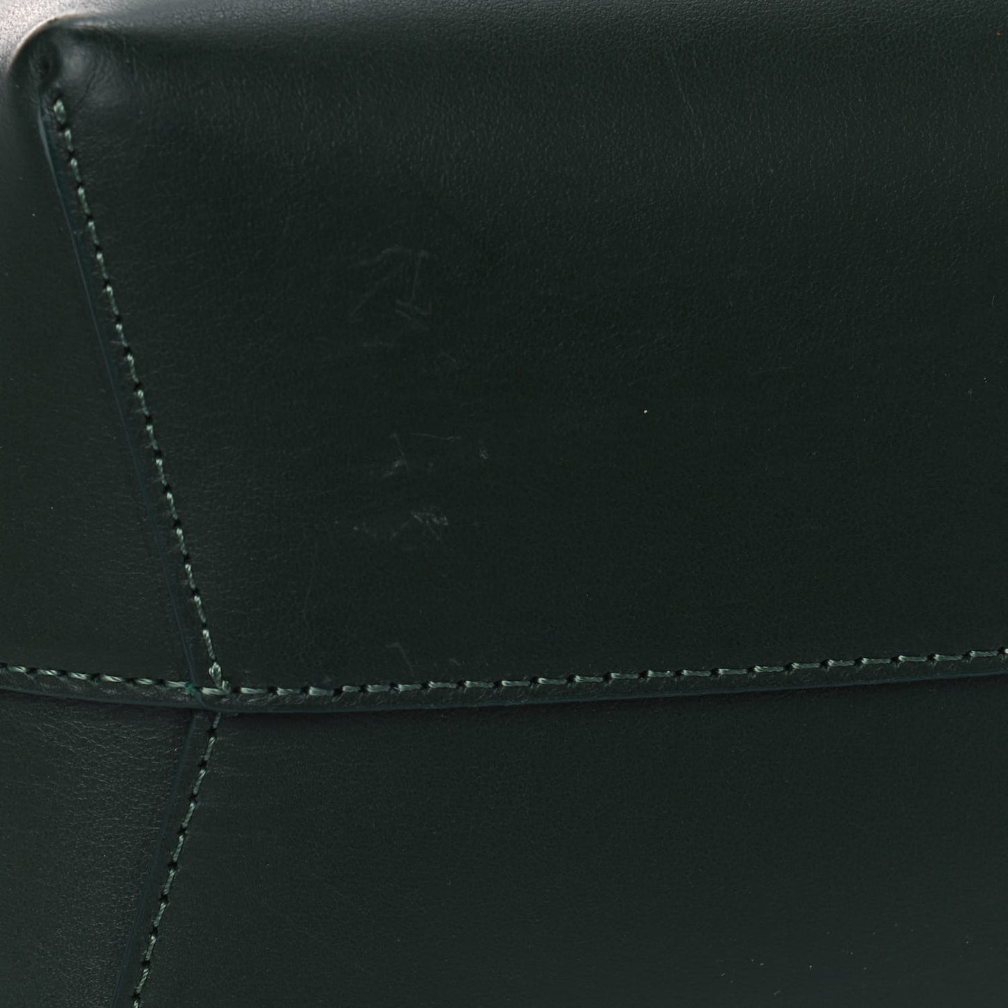 Calfskin Mini Bucket Bag Moss