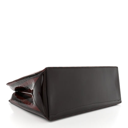 Louis Vuitton Vernis Rayures Wilshire PM Amarante 4 of 9