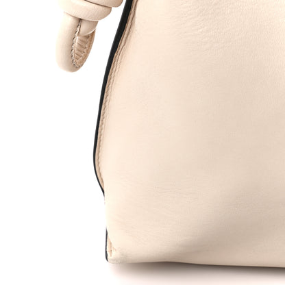 Loewe Calfskin Small Flamenco Knot Bag Ivory 12 of 13