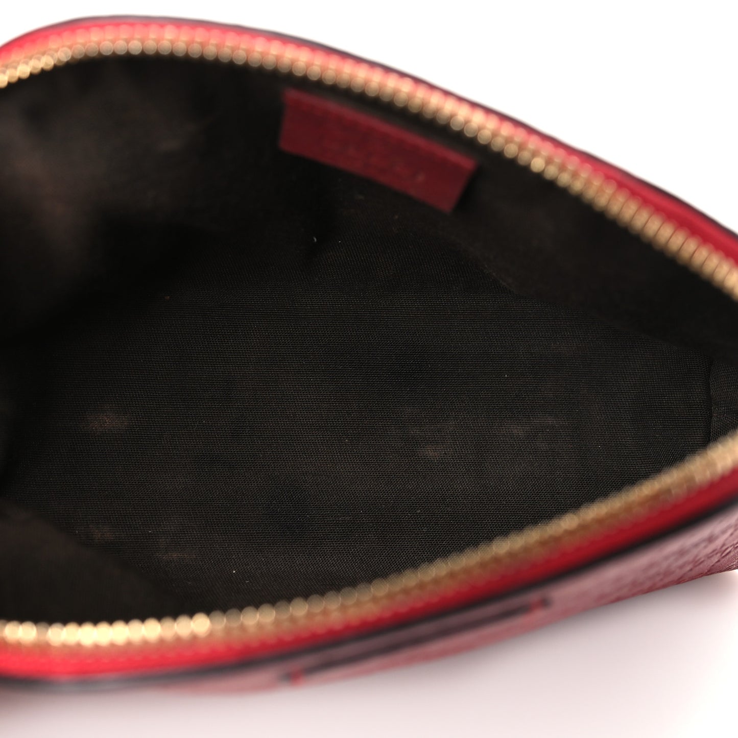 Microguccissima GG Cosmetic Case Red