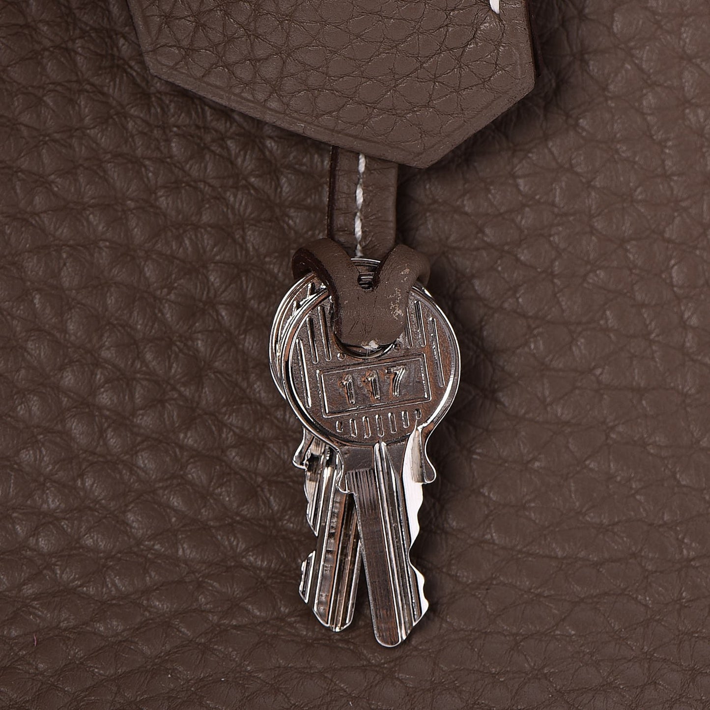 Taurillon Clemence Birkin 35 Etoupe
