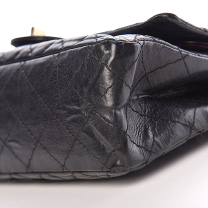 Chanel Aged Calfskin Quilted 2.55 Reissue 226 Flap Black 14 of 14