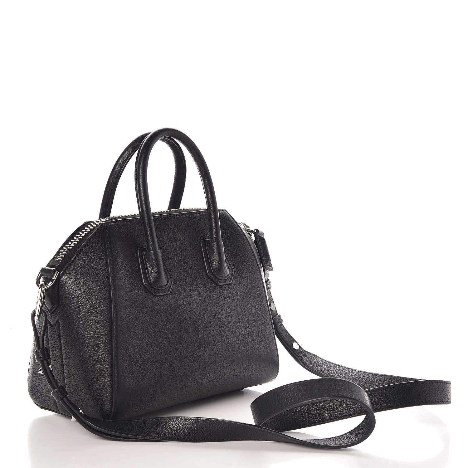 Givenchy Sugar Goatskin Mini Antigona Black 3 of 9
