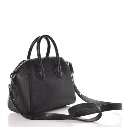 Givenchy Sugar Goatskin Mini Antigona Black 3 of 9