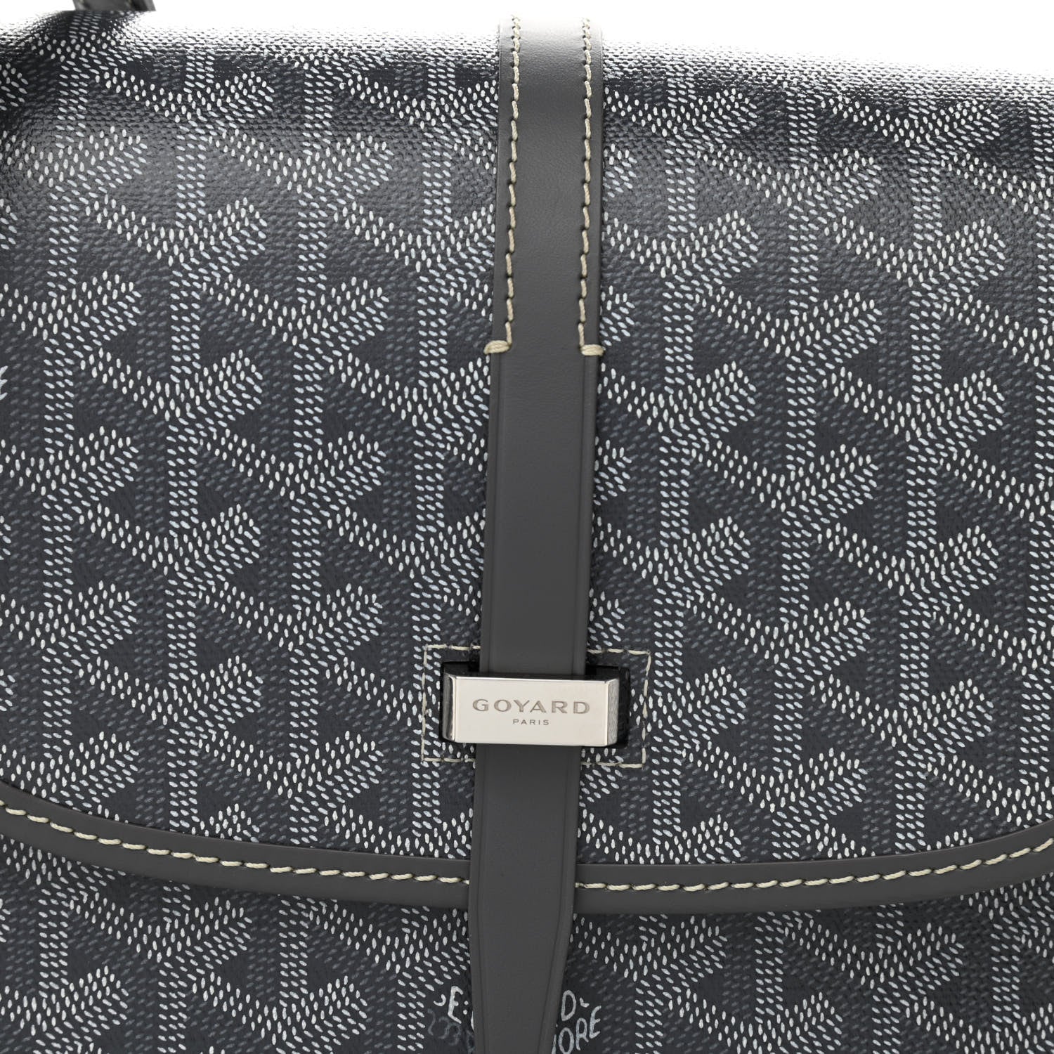 Goyard Goyardine Belvedere II PM Messenger Bag Gray 9 of 9