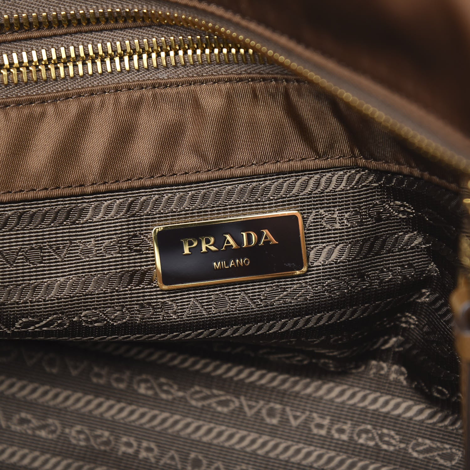 Prada Tessuto Nylon Saffiano Shopping Tote Corinto 2 of 3