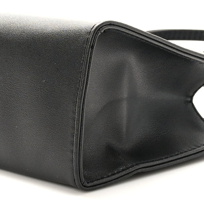 Telfar Vegan Leather Small Shopping Bag Black 8 of 8