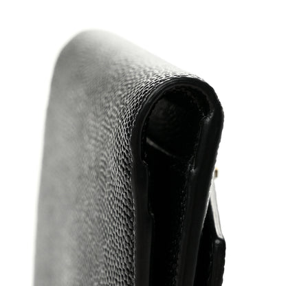 Saint Laurent Grain De Poudre Monogram Bi-Fold Wallet Black 11 of 13