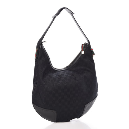 Gucci Monogram Large Princy Hobo Black 3 of 10