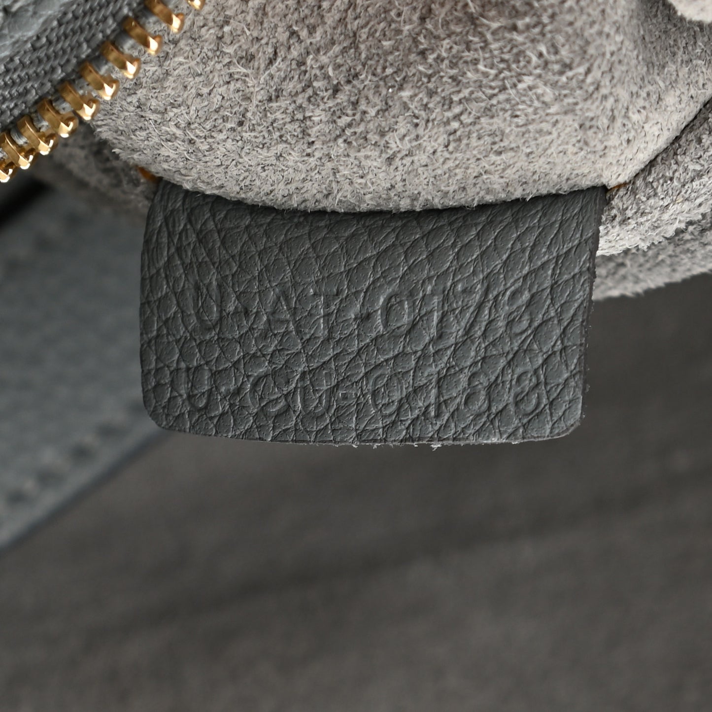 Soft Grained Calfskin Small Belt Cabas Phantom Storm