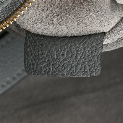 Celine Soft Grained Calfskin Small Belt Cabas Phantom Storm 7 of 10