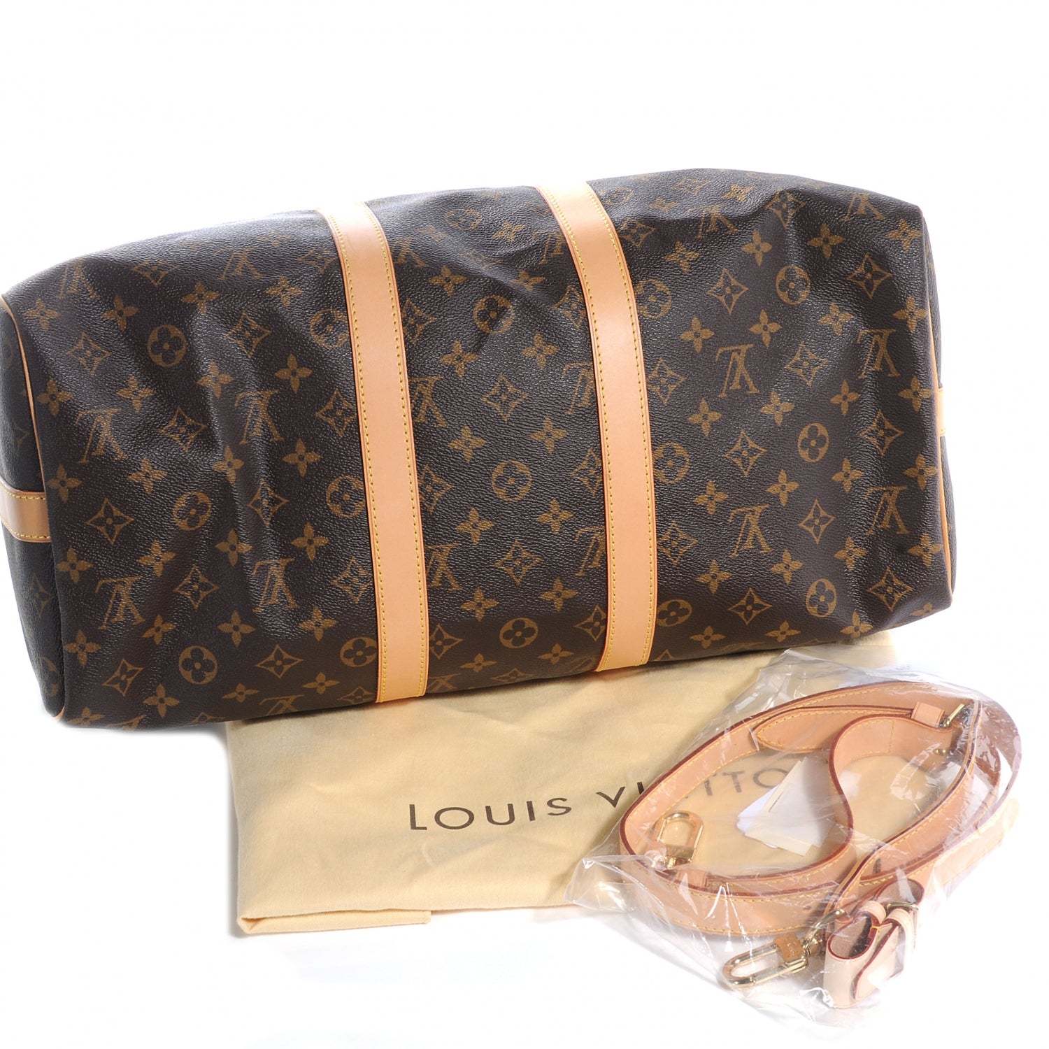 Louis Vuitton Monogram Keepall Bandouliere 45 8 of 8