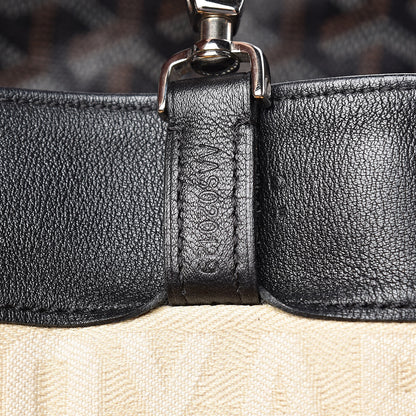 Goyard Goyardine Voltaire Tote Black 7 of 12